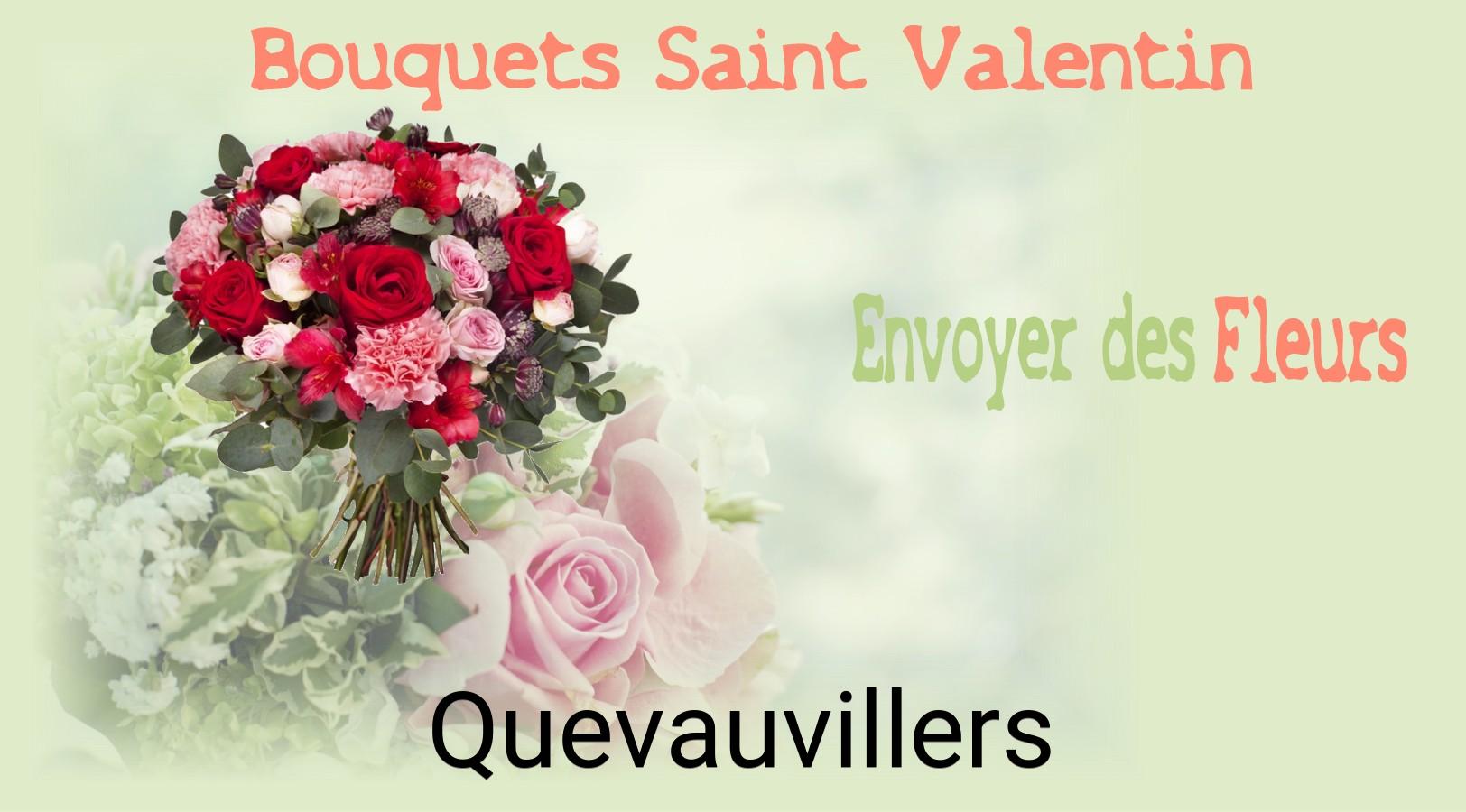 Roses de Saint-Valentin livrées à Quevauvillers